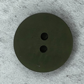 Knopf - matt schimmernd - 18 mm - olive